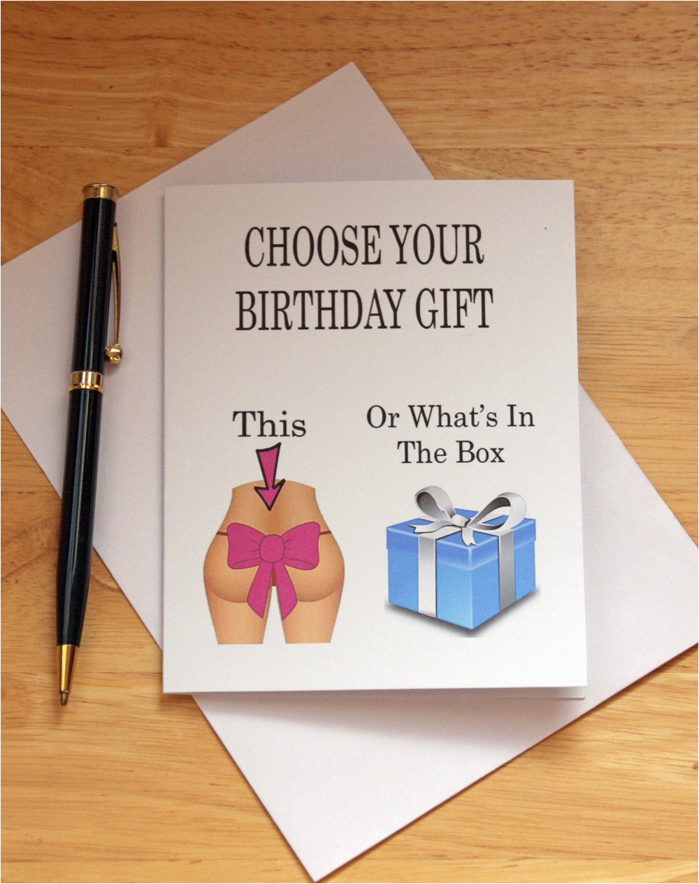 birthday card naughty card dirty card