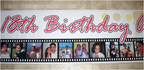 1561659 2ftx10ft personalized happy 10th 11th 12th 13th 14th 15th 16th 17th 18th birthday banner with 10 18 of your photos