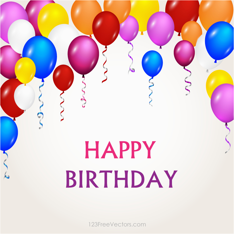 Happy 1st Birthday Banner Clipart Colorful Happy Birthday Balloons ...