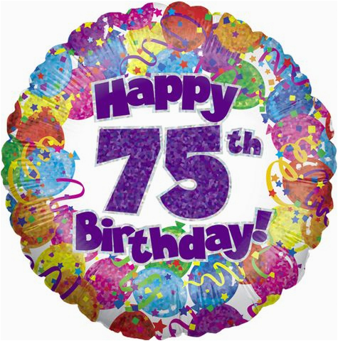 Happy 75th Birthday Banners  BirthdayBuzz