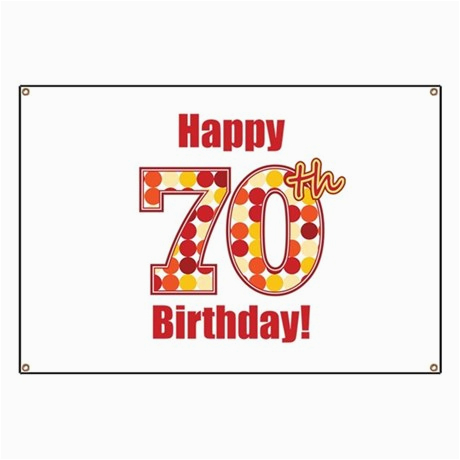 happy 70th birthday banner 834886239