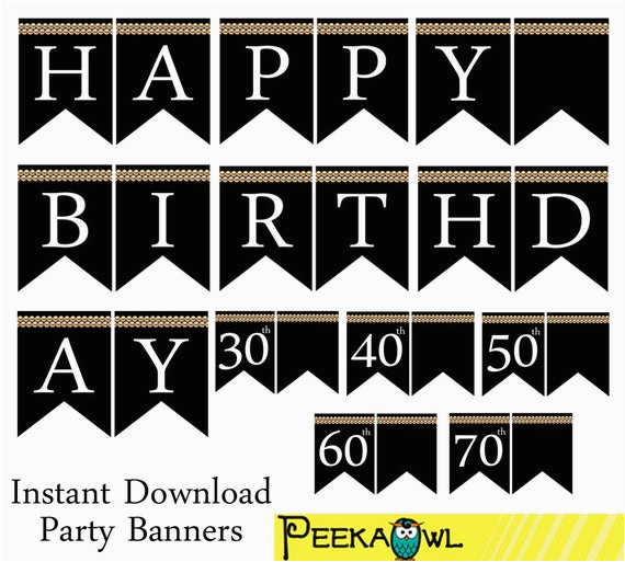 instant download black pearl birthday