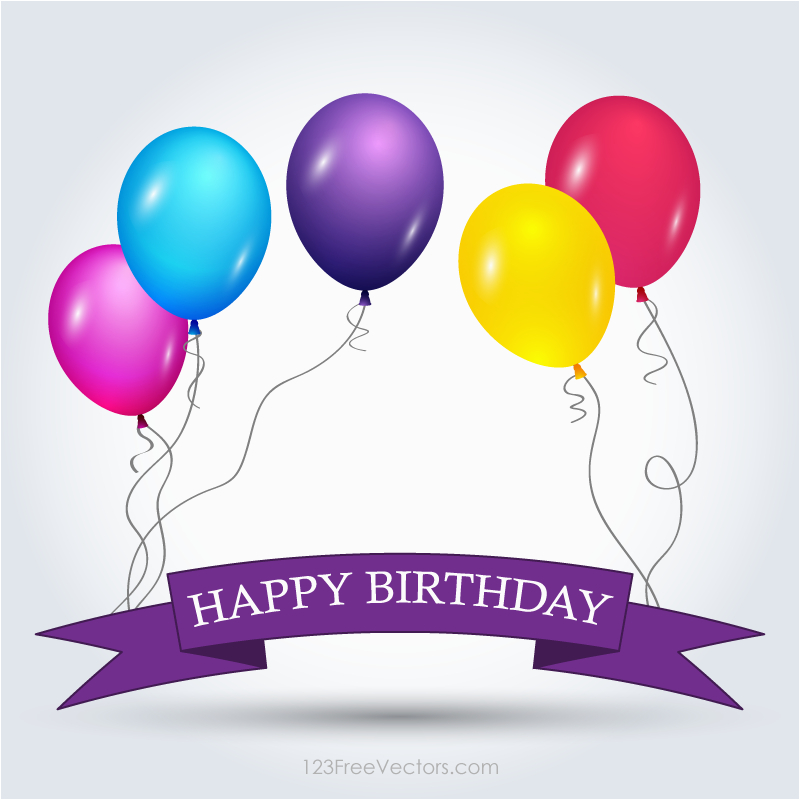 happy birthday banner vector