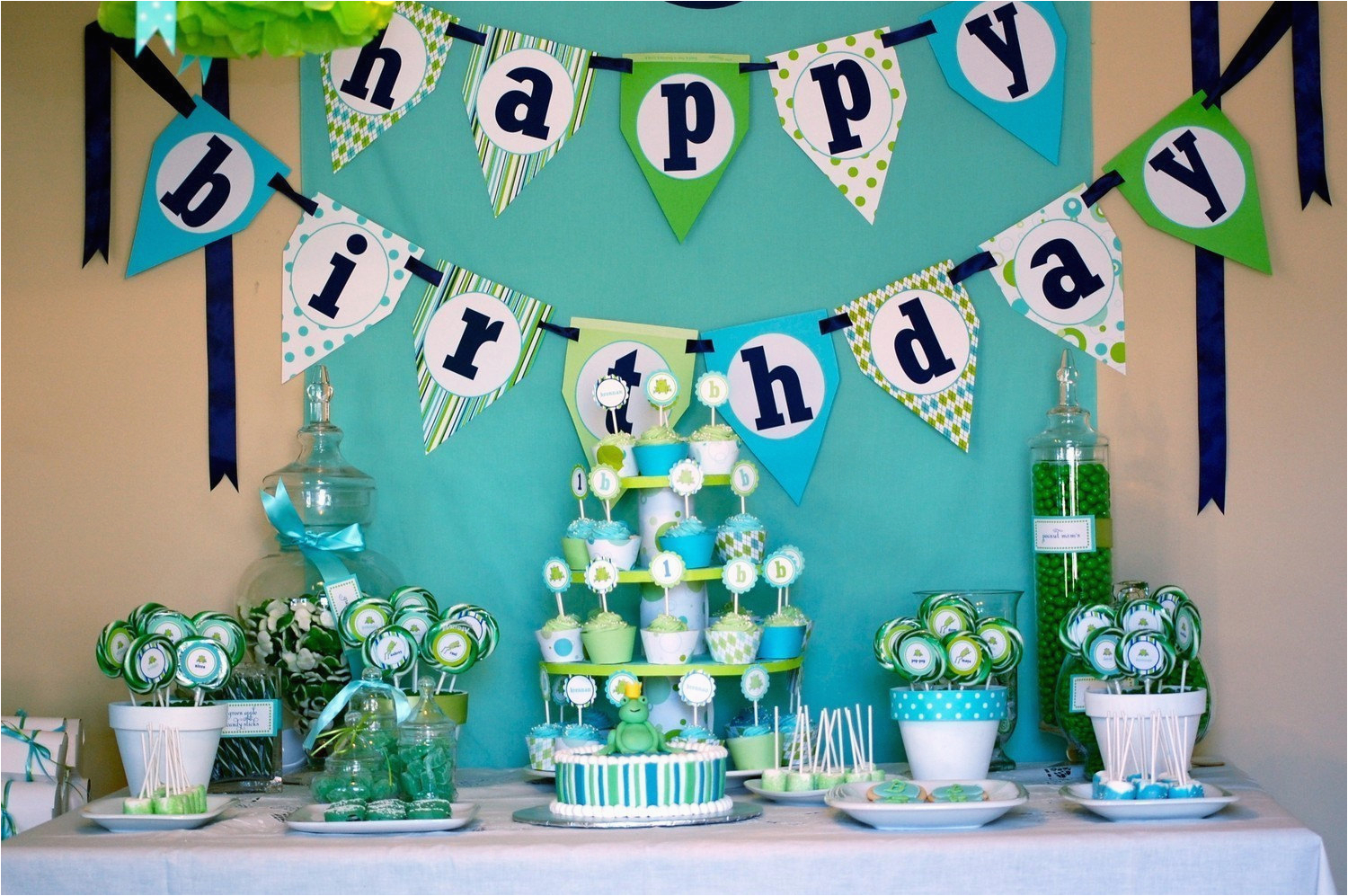 frog prince happy birthday banner diy