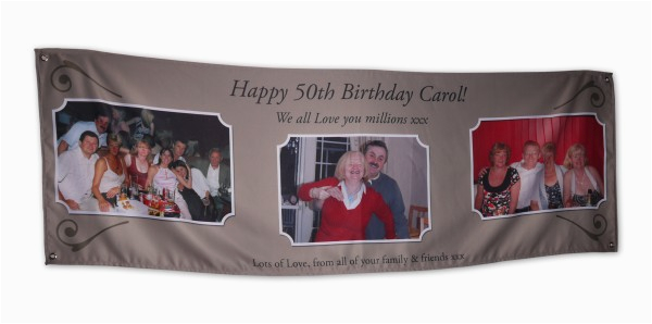 personalised birthday gifts birthday banners