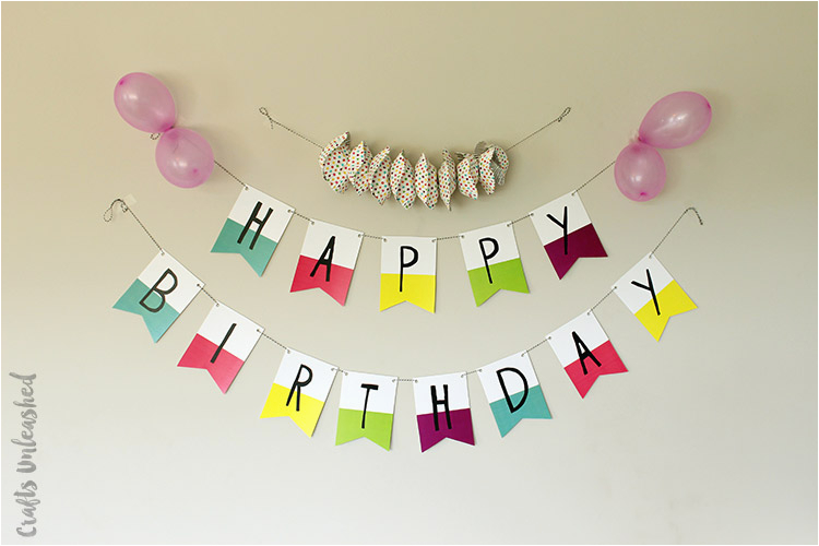 free printable birthday banners