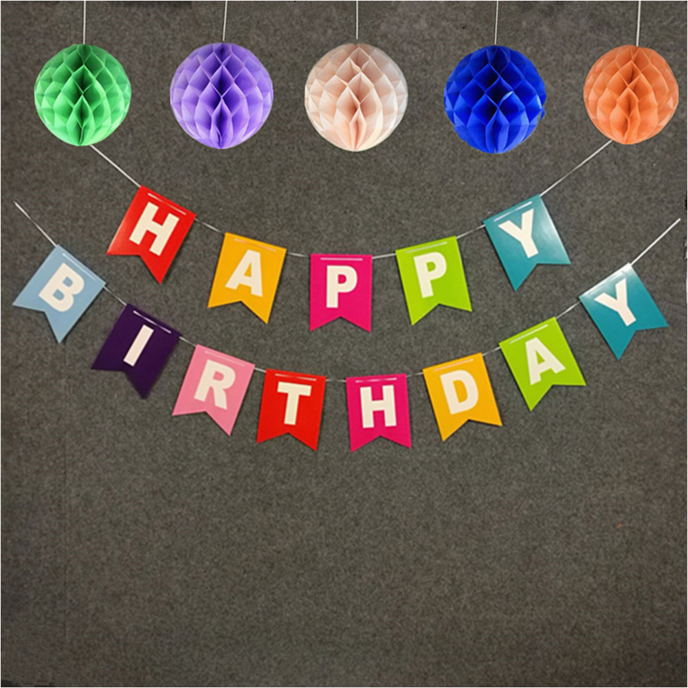 happy birthday bunting banners