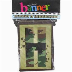 camouflage hunting themed birthday party