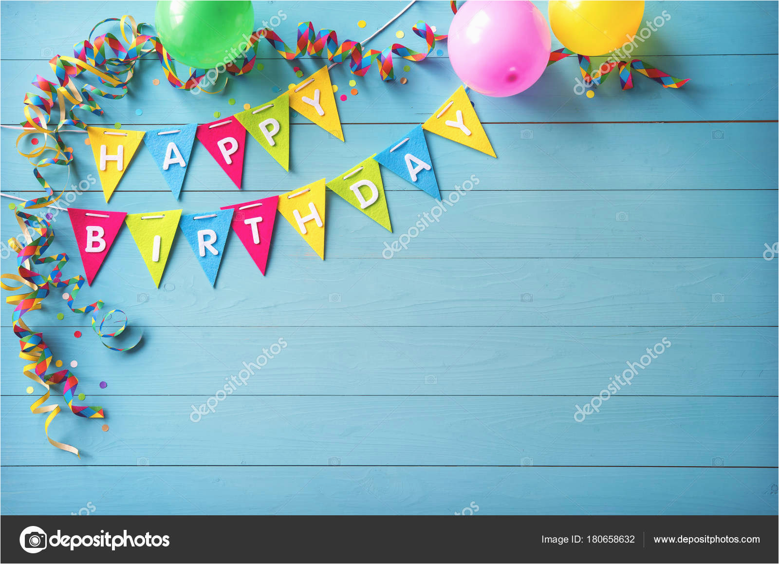 stock photo happy birthday party background with