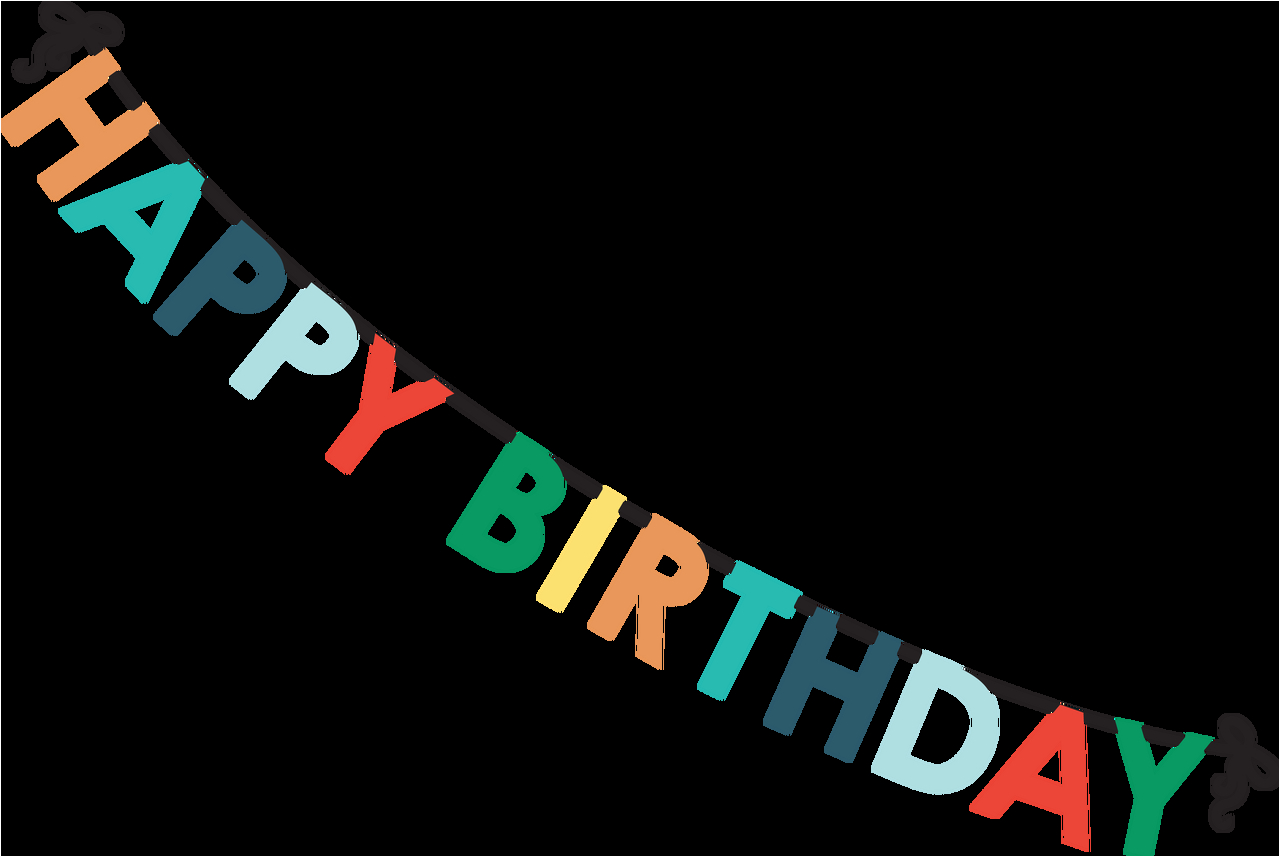 happy birthday banner 2 svg cut file