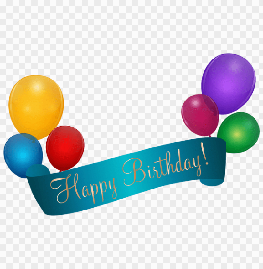 happy birthday banner transparent png free png images 42279