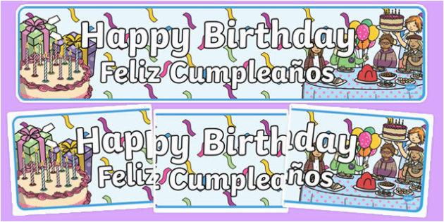 es t t 258 birthdays display banners spanish translation