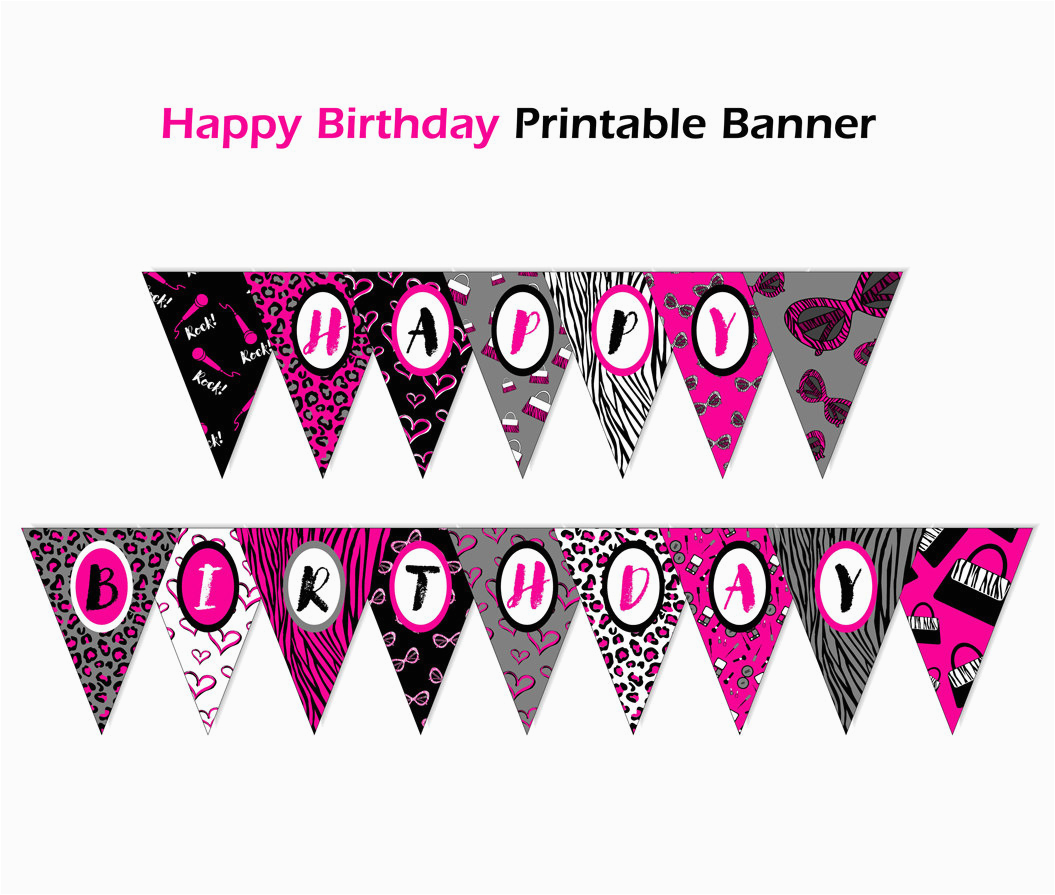 editable banner diva birthday banner