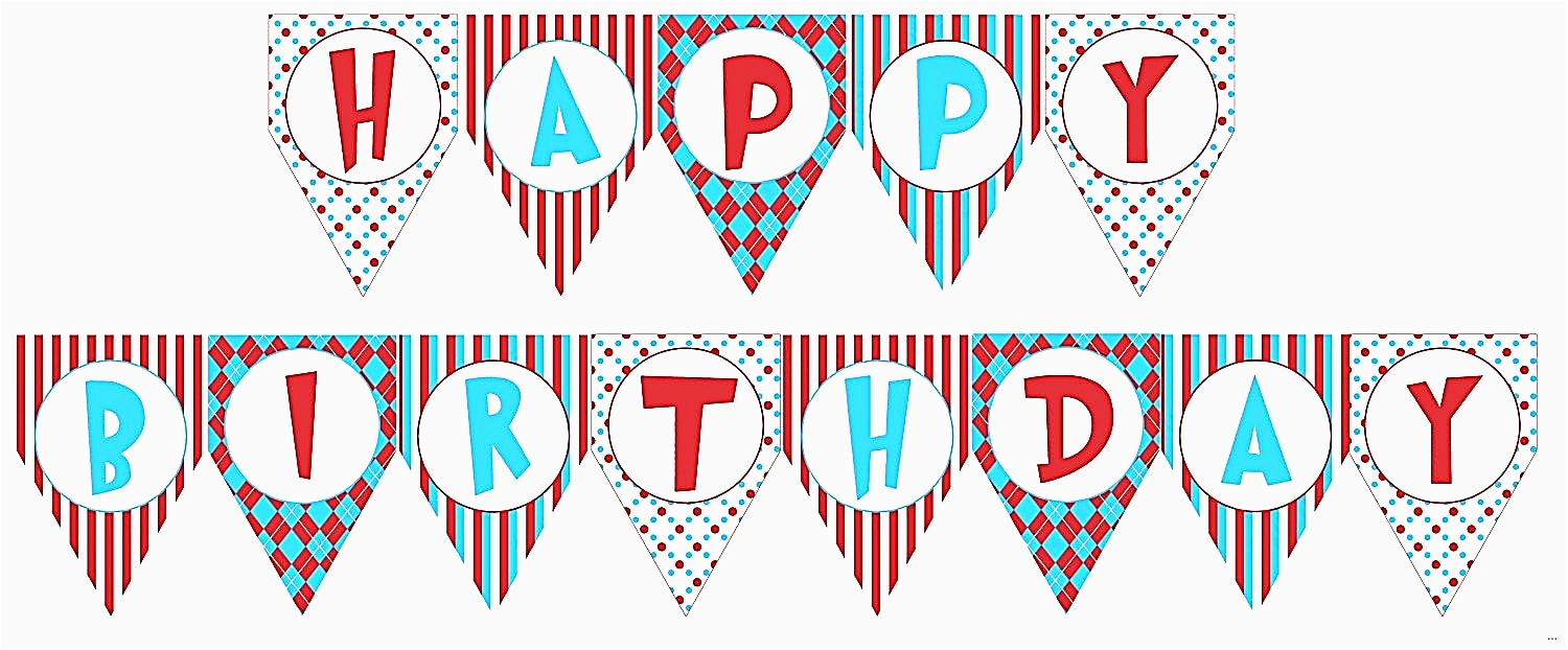 birthday banner template printable 321