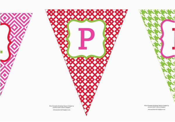 free printable birthday banners personalized