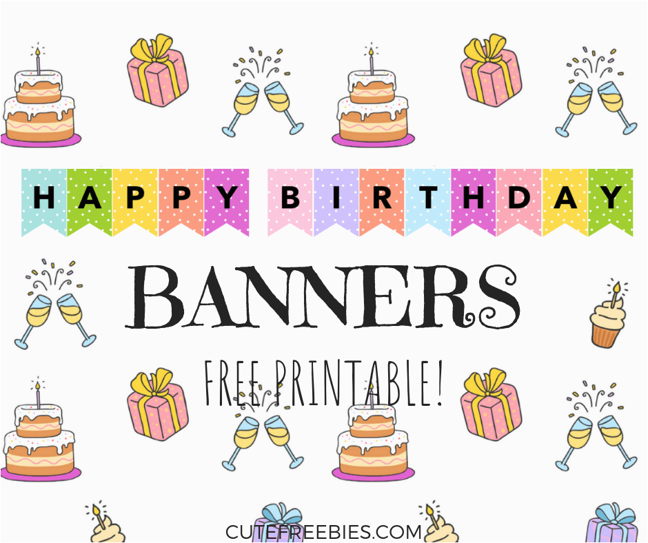 birthday banners