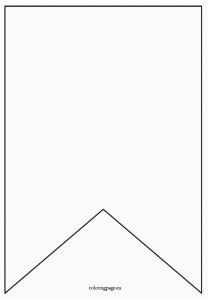 Happy Birthday Banners Coloring Page Make Your Own Cupcake Flags with