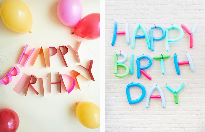 diy birthday banners