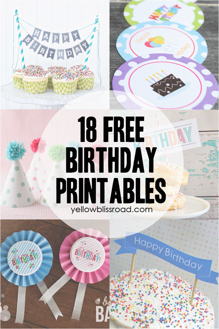 Happy Birthday Cake Banner Template | BirthdayBuzz