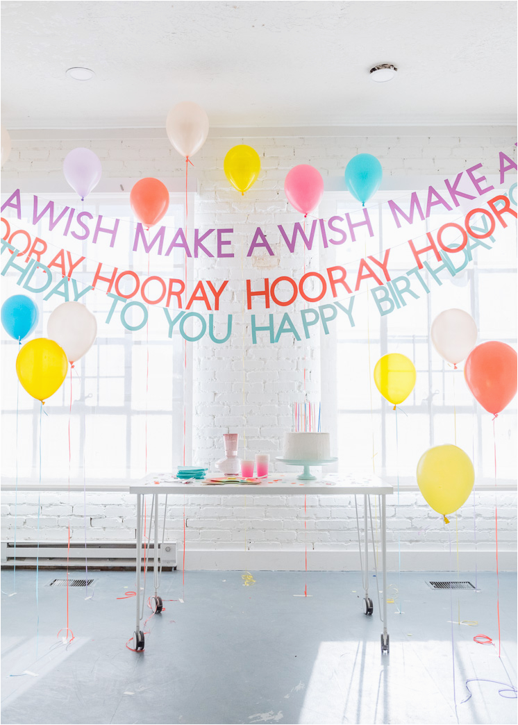 diy happy birthday banners