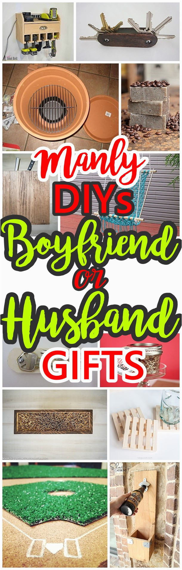 manly do it yourself boyfriend and husband gift ideas masculine diy crafts projects boyfriends husbands sons and brothers will love