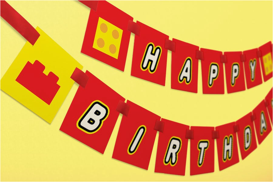 printable birthday banner diy rainbow