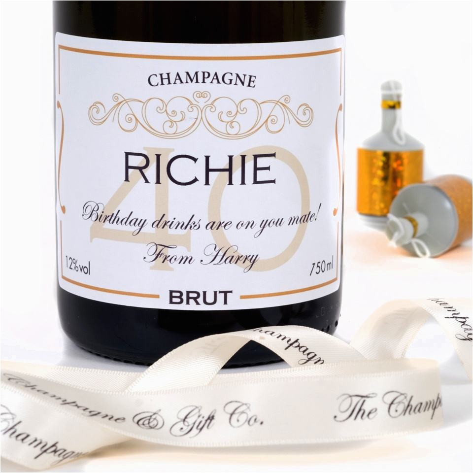luxury personalised prosecco 2111