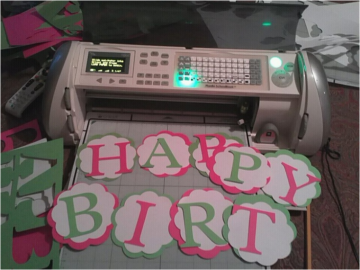 cricut party decor