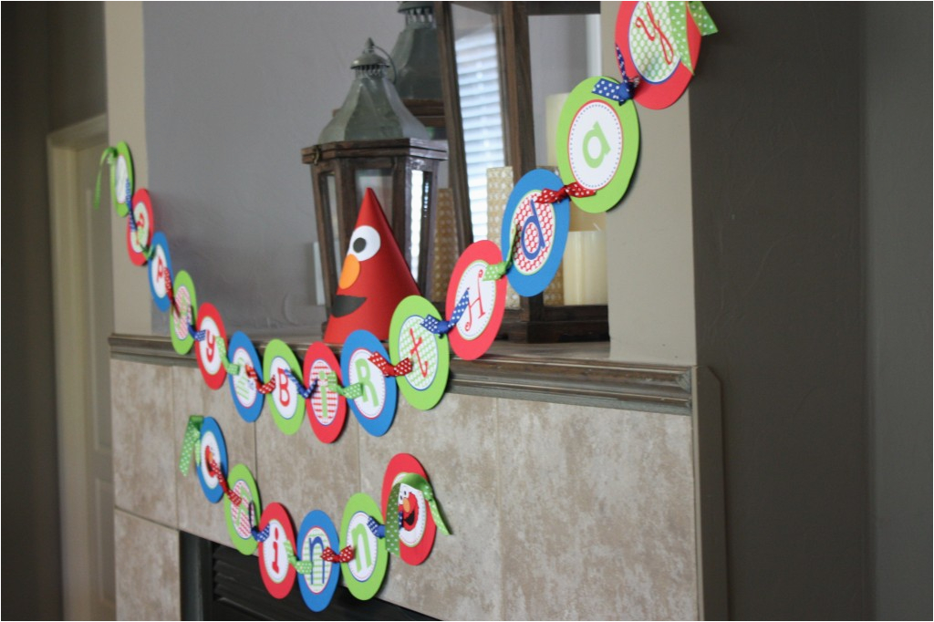 elmo fruit tray and other party ideas