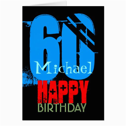 personalized 60th birthday greeting card 137272620524499738