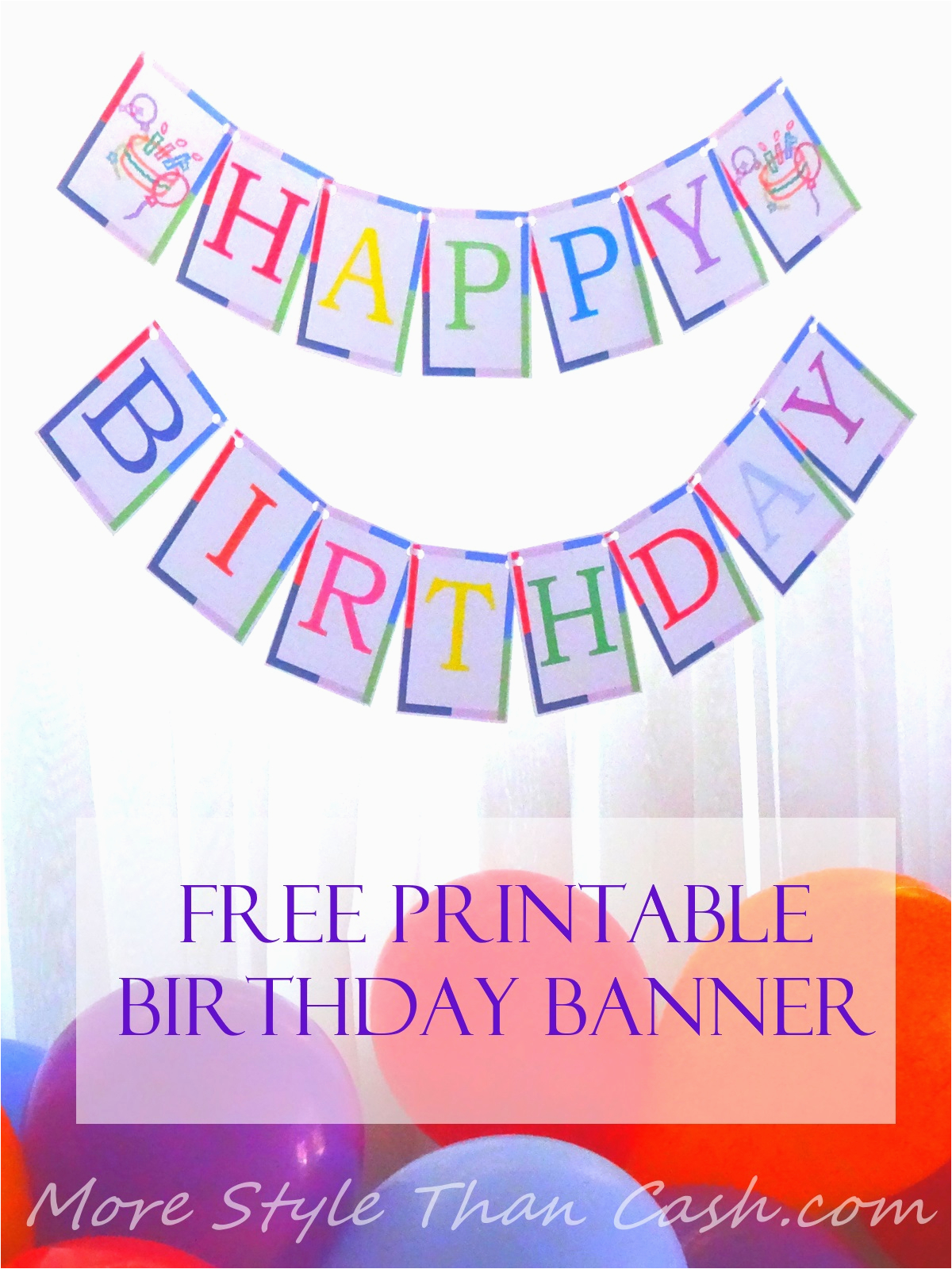 printable birthday banner
