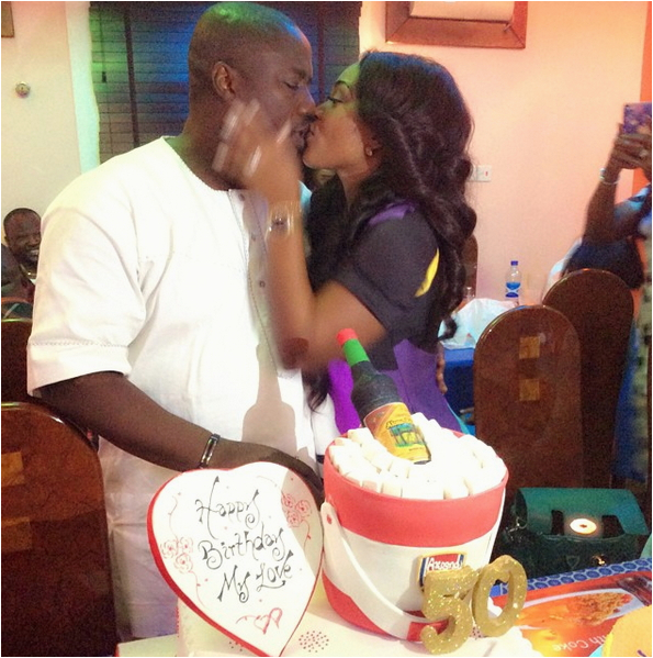 photos lagos hotelier lanre gentry marks 50th birthday with wife mercy aigbe