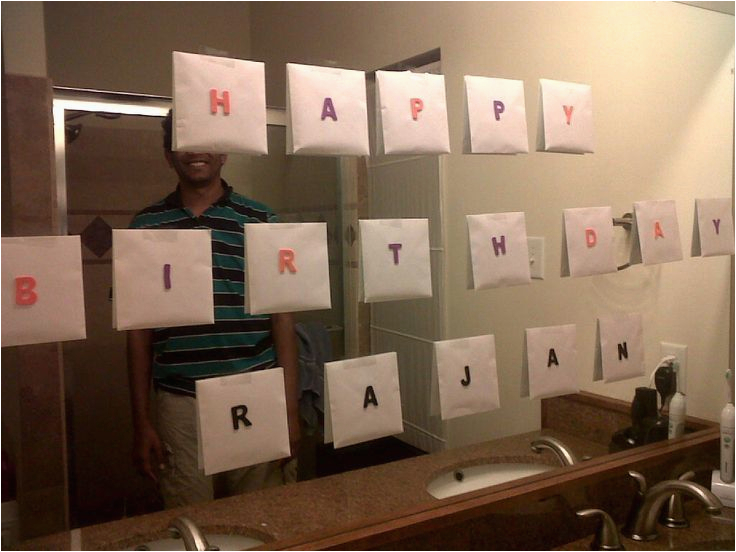 birthday surprise for husband