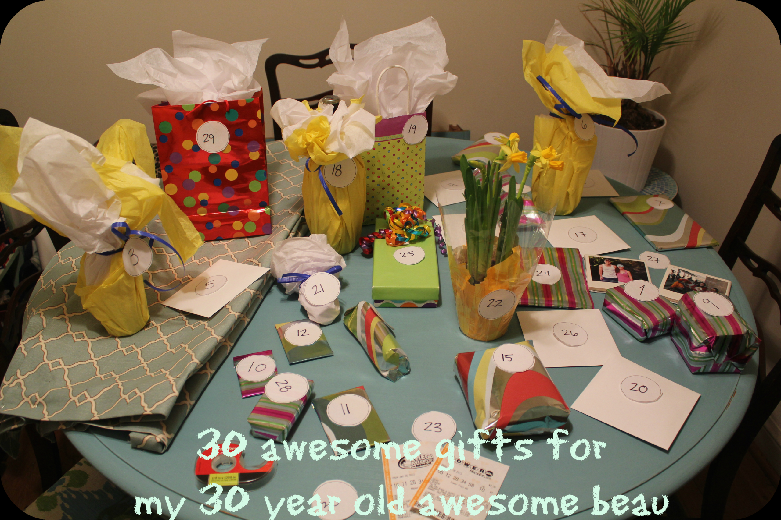 30 birthday gifts for 30th birthday