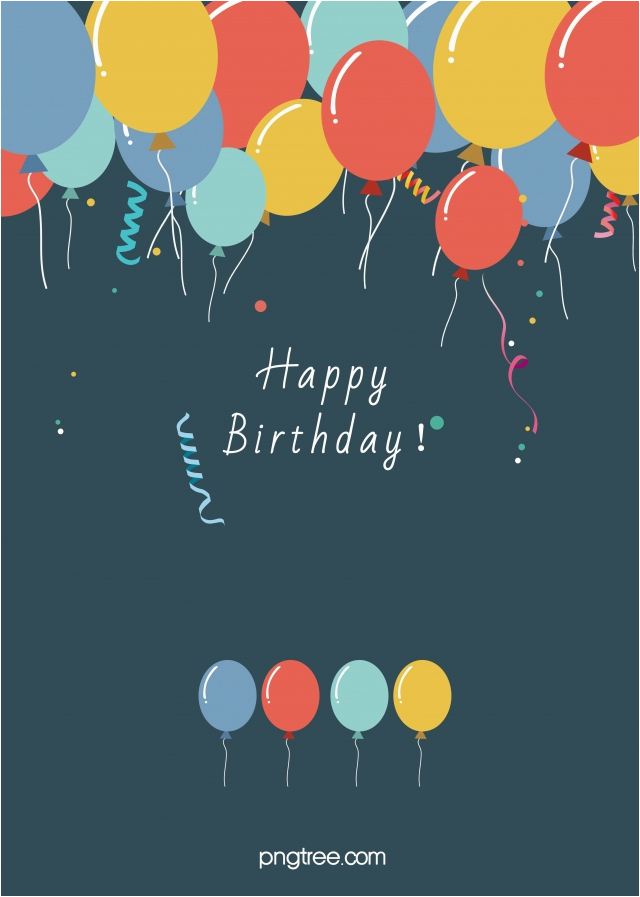 birthday poster background material 261908