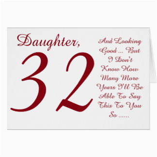 funny 32nd birthday cards