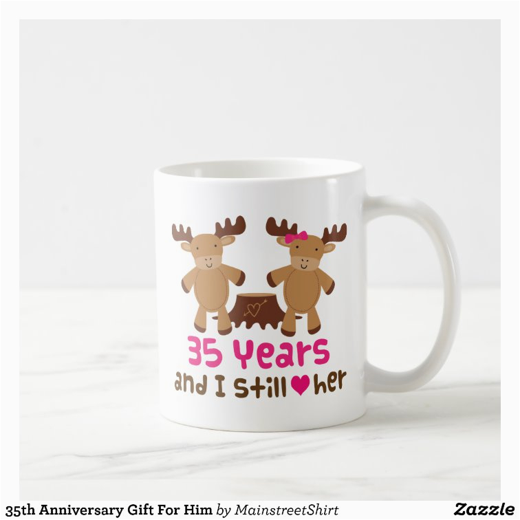 35th anniversary gift for him coffee mug 168394422451718943