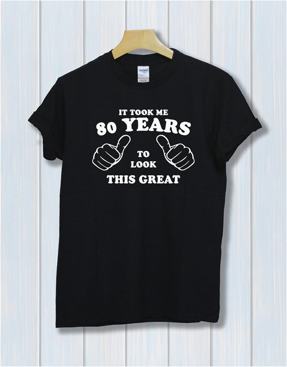 funny 80th birthday gift for men and