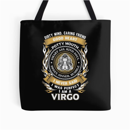 virgo birthday gift tote bags