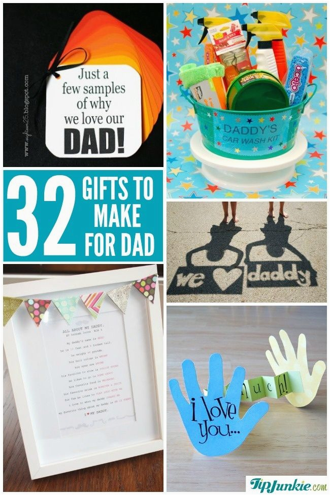 homemade gifts for dad
