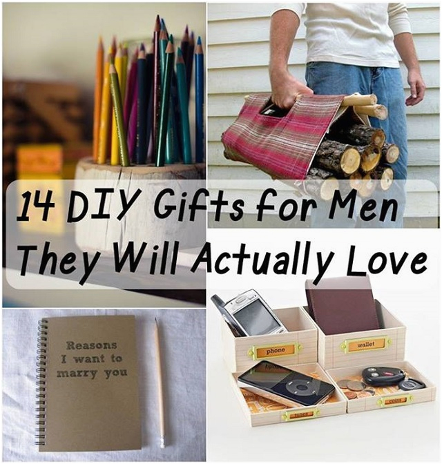 diy gifts your man would love to receive