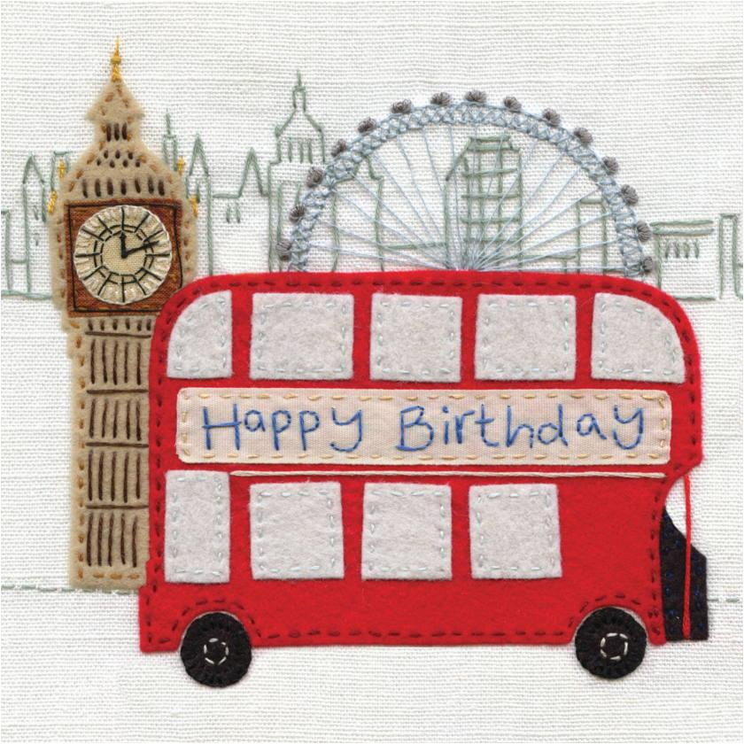 happy birthday embroidered london gorgeous ir cname shop by department greetings cards wrapping occasions birthday general happy birthday