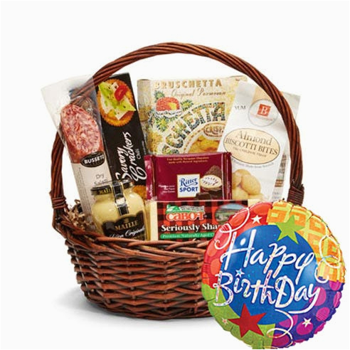 birthday gourmet basket