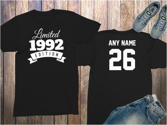 26th birthday gifts for men shirts 26