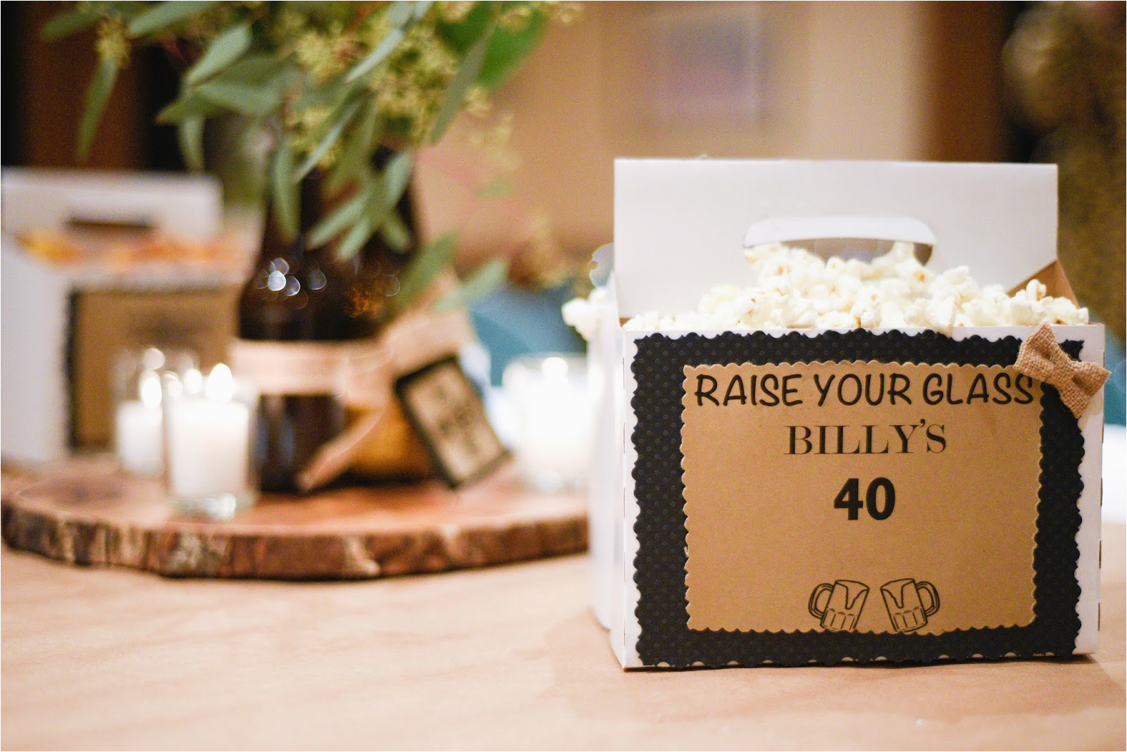 40th birthday party ideas for him