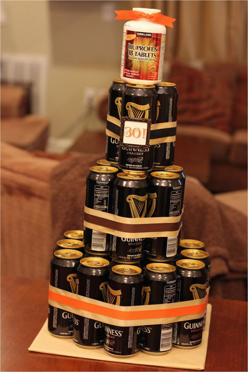 Fun 30th Birthday Gifts for Him Beer Cake Such A Good Idea