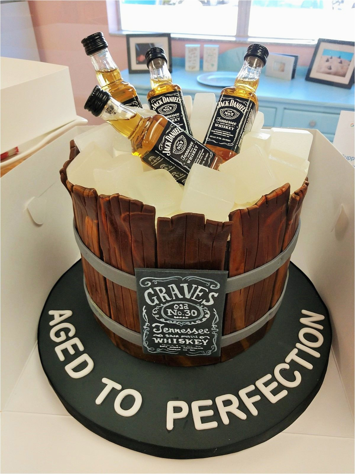 Funny 50th Birthday Cake Ideas for Him Jack Daniels Cake 30th Birthday Cake Birthday Cakes