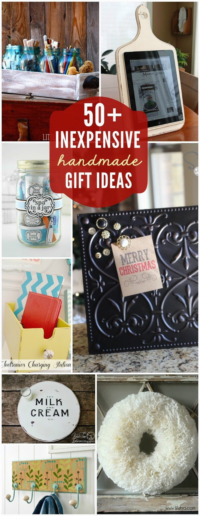 50 inexpensive diy gift ideas