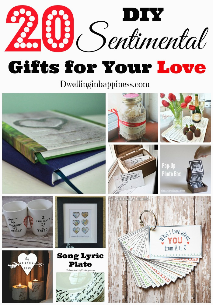 20 diy sentimental gifts love budget friendly