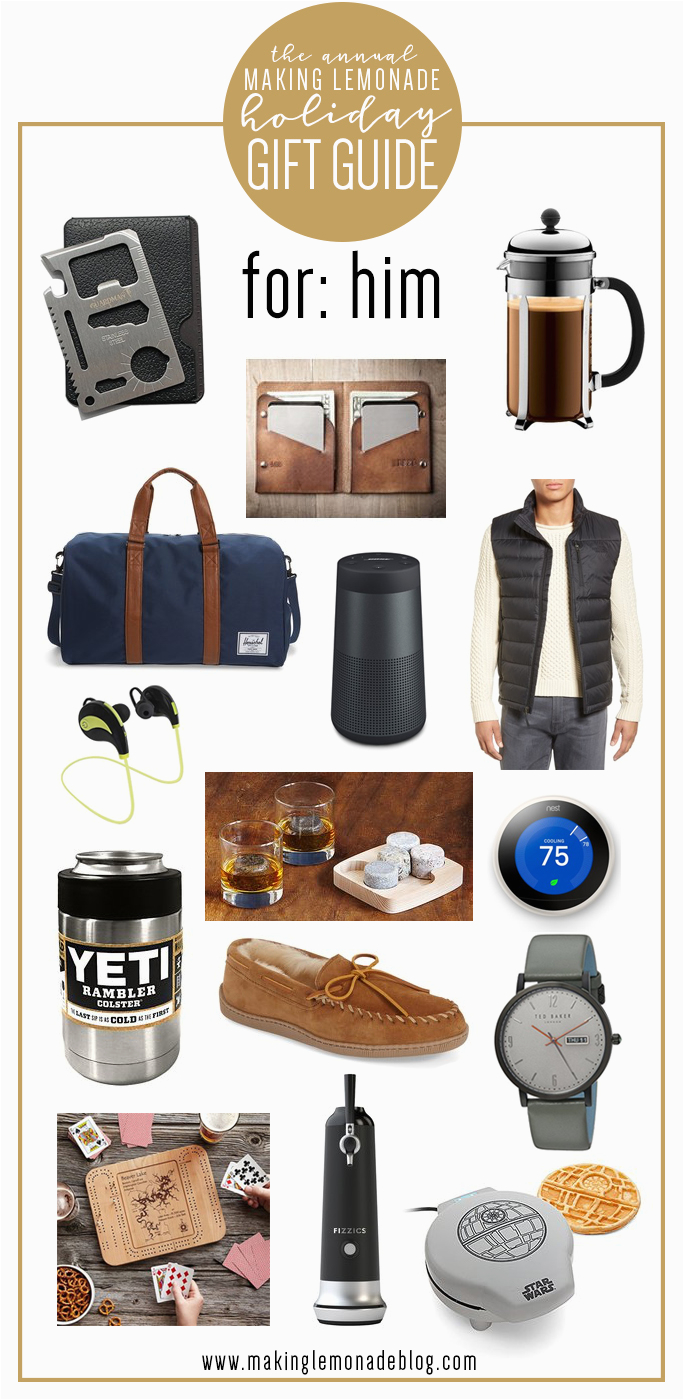best gifts for him holiday gift guide
